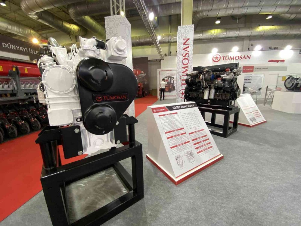 Türkiye'nin markası Konya üretimi yüzde 100 Türk mühendisliği TÜMOSAN fuarda ilgi odağı