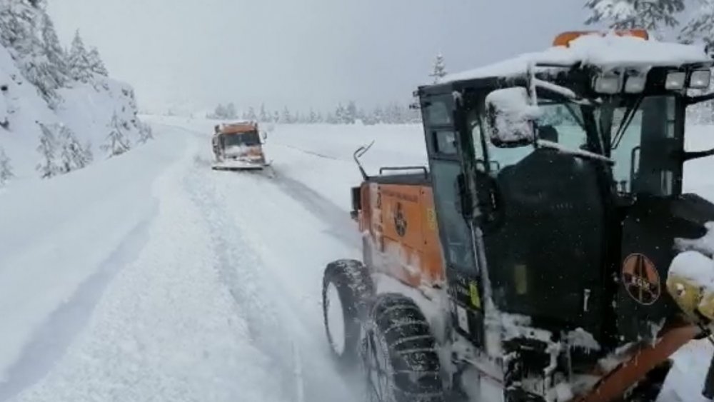 Dün gece tırların geçişine izin verilmeyen Konya-Antalya Yolu açıldı! Son durum böyle