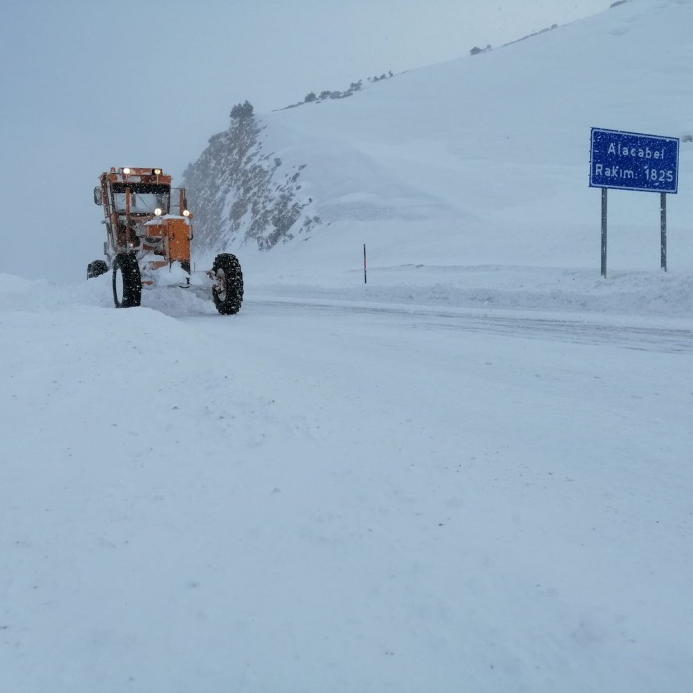 Konya-Antalya karayolunda son durum! 12 Mart Cumartesi