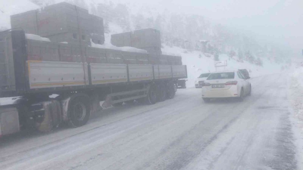 Konya-Antalya karayolunda son durum! 12 Mart Cumartesi