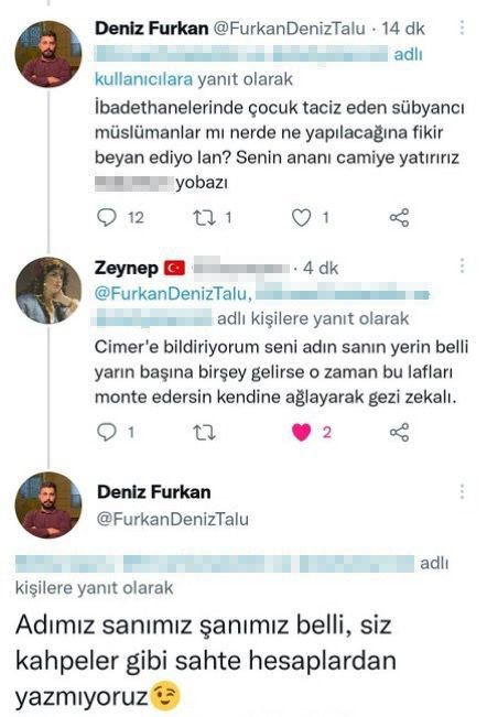 Kalkavan Grup çalışanı Deniz Furkan Talu'dan İslam'a hakaret! Mehmet Selim Kiraz'ın katili Şafak Yayla'ya övgü