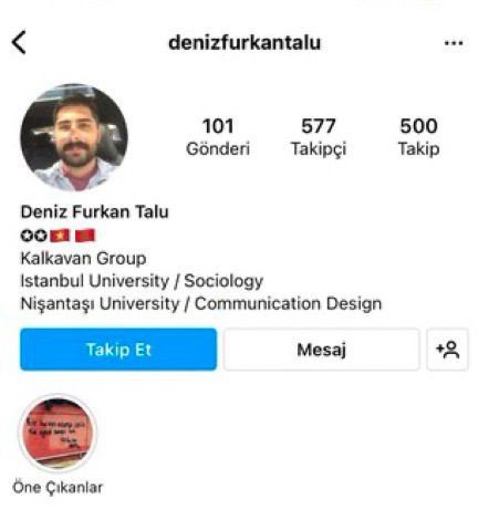 Kalkavan Grup çalışanı Deniz Furkan Talu'dan İslam'a hakaret! Mehmet Selim Kiraz'ın katili Şafak Yayla'ya övgü