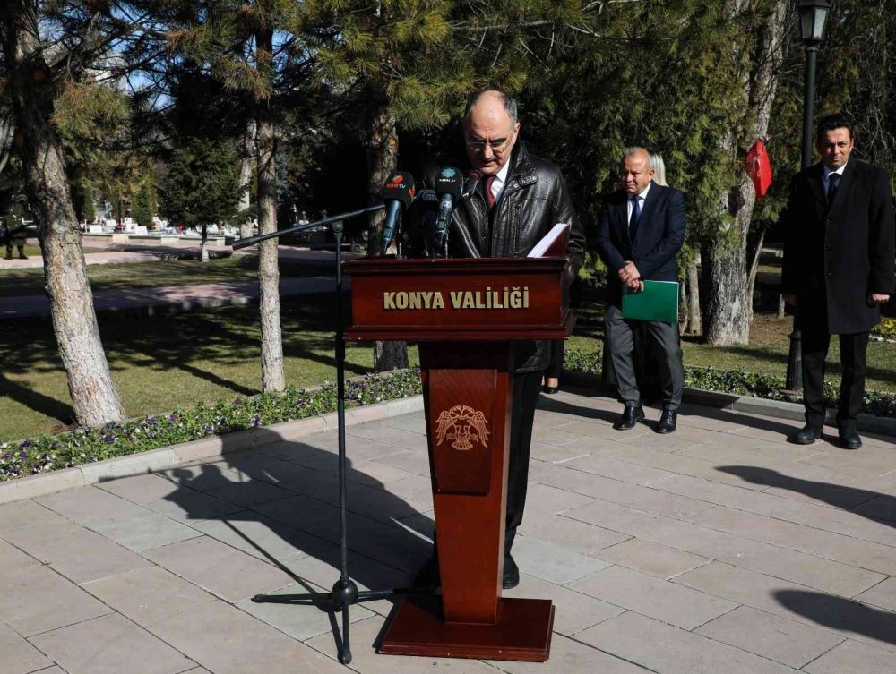 Konya Valisi Özkan: Çanakkale'de Millet Tek Yürek, Tek Yumruk Oldu