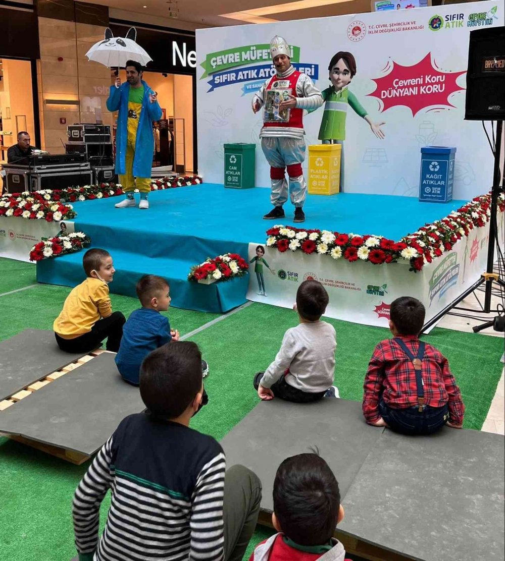 5-16 yaş aralığındaki çevre müfettişleri Konya’da buluştu