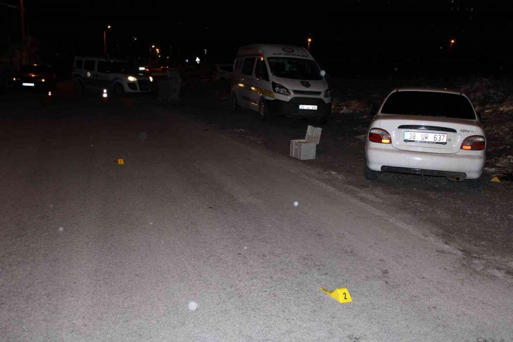 Kayseri'de silahlı saldırı! 1 yaralı