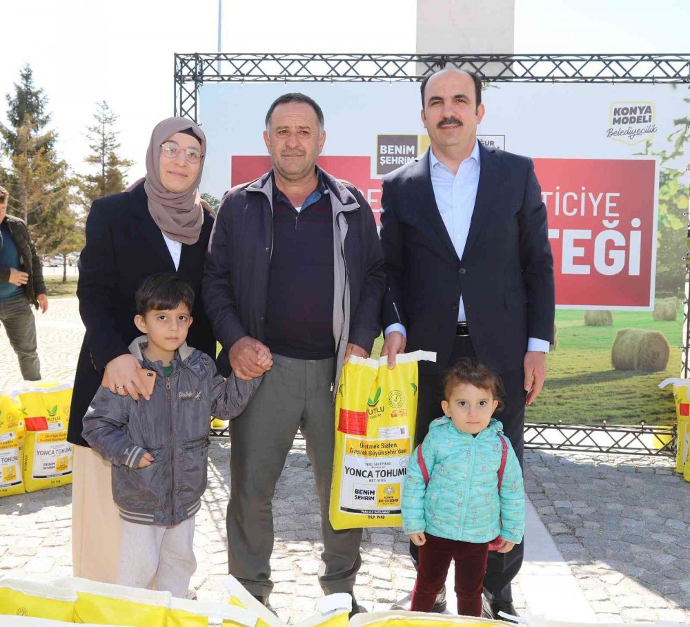 Konya'da üretim seferberliği sürüyor! Başkan Altay geleneği sürdürdü
