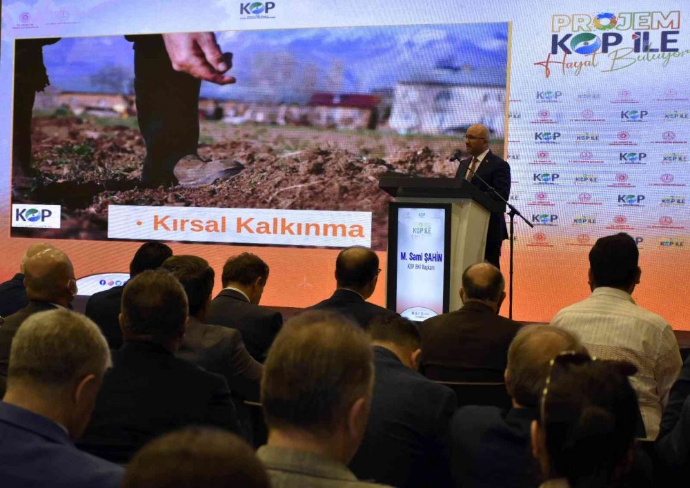 Liseli gençler için düzenlenen 'Projem KOP İle Hayat Buluyor' yarışmasının tanıtımı Konya'da yapıldı