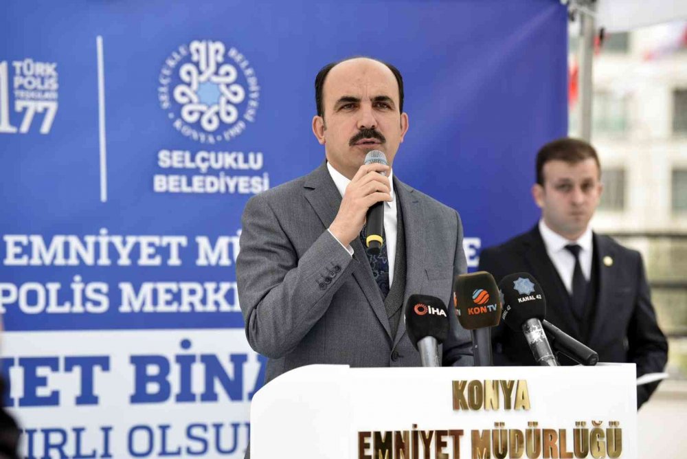 Selçuklu İlçe Emniyet Müdürlüğü ve Cumhuriyet Polis Merkezi Amirliği binası dualarla hizmete girdi