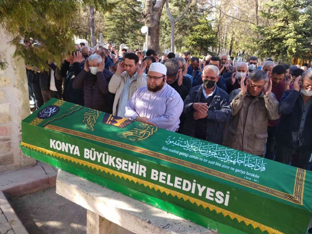 Denizli'de öldürülen Dr. Naim Ünsal, memleketi Konya'da defnedildi