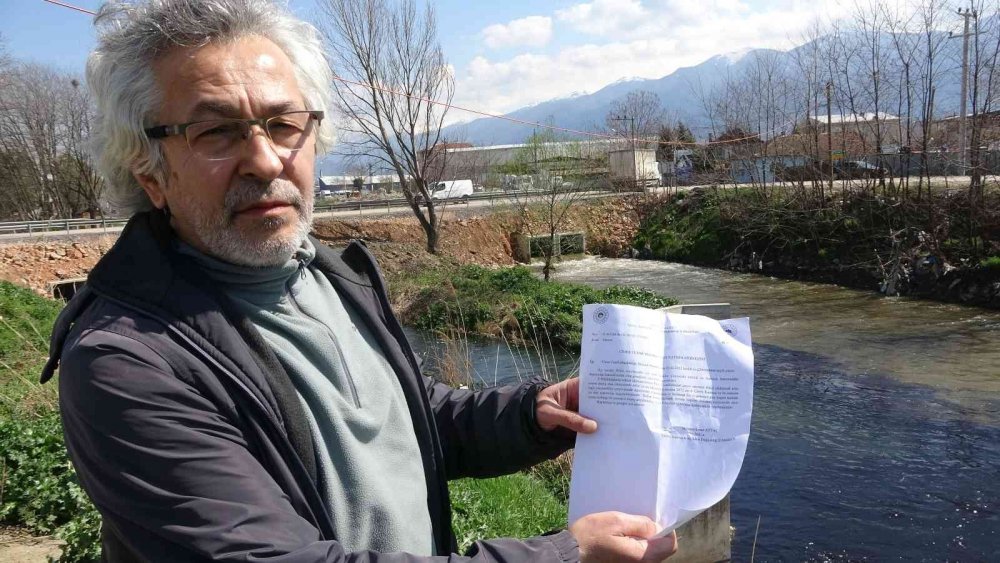 Bursa'da CİMER’i de kandırdılar! Ölüm saçan dereyi 'tertemiz akıyor' diye raporladılar