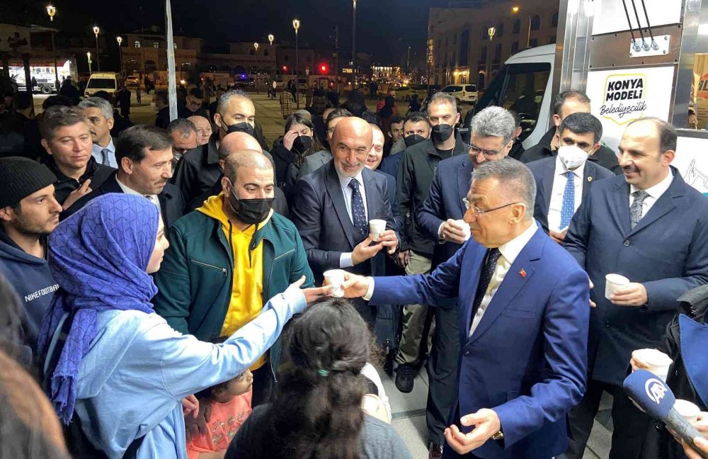 Cumhurbaşkanı Yardımcısı Oktay: Bu coğrafyada yaşamanın tek kuralı var! Her alanda güçlü olmak..
