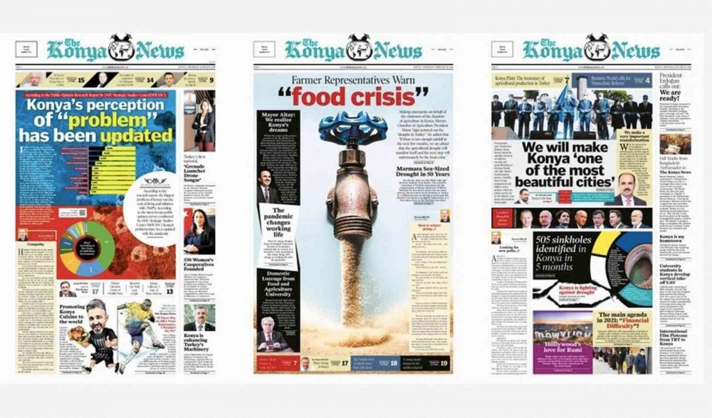 İngilizce gazete The Konya News ilgi görüyor