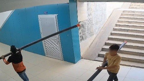 Konya'da çocuklar YHT alt geçidinde kameralara böyle saldırdı! Fatura ailelere çıktı