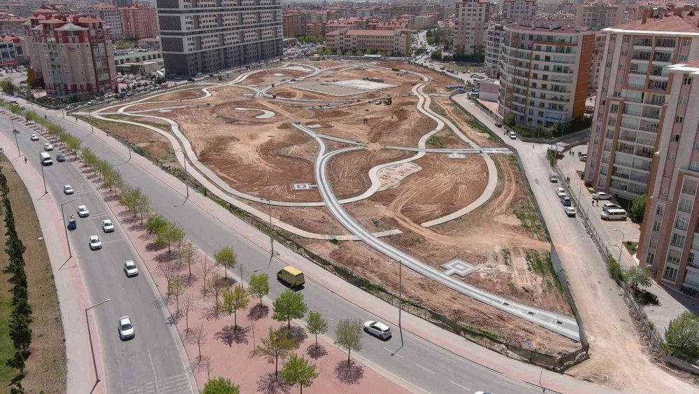 Konya'ya yeni bir park daha geliyor... İçinde yok yok