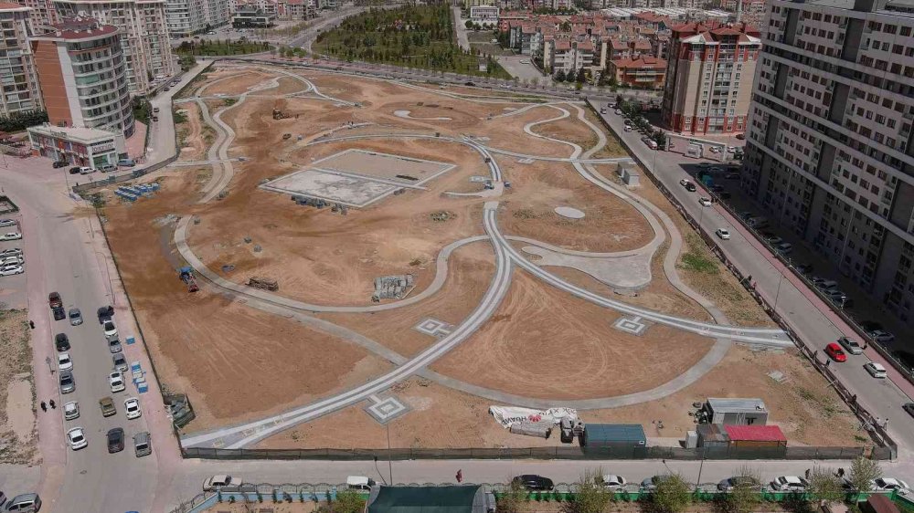 Konya'ya yeni bir park daha geliyor... İçinde yok yok