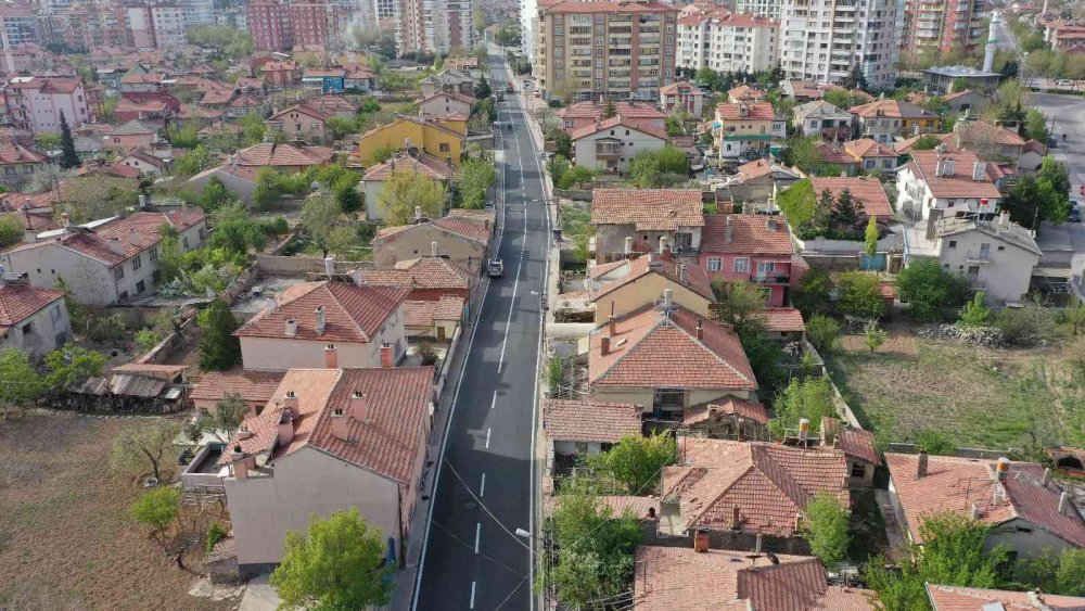 Başkan Kavuş yol yapım çalışmalarını yerinde inceledi