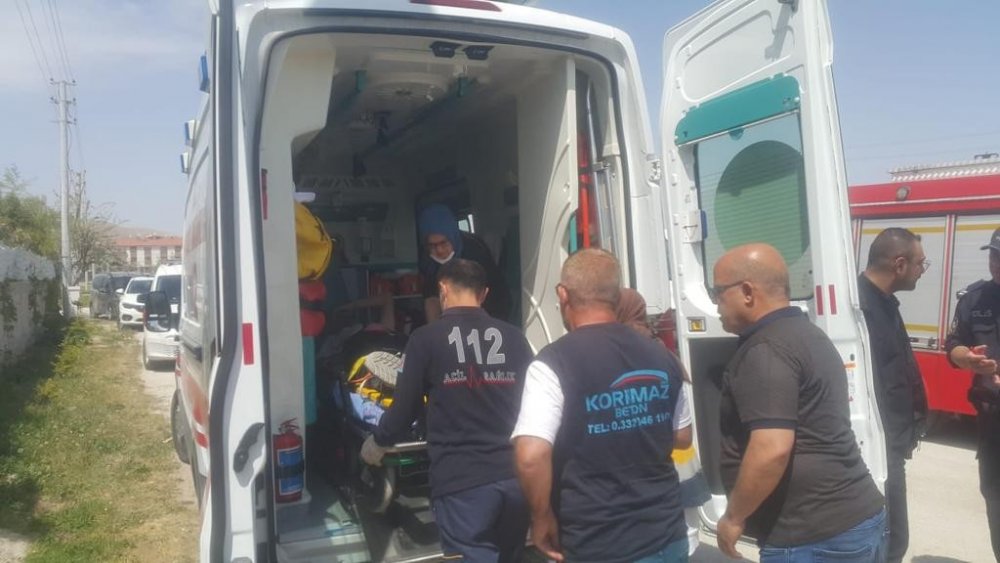 Yapılırken göçtü: Konya Selçuklu'da bir binada göçük meydana geldi