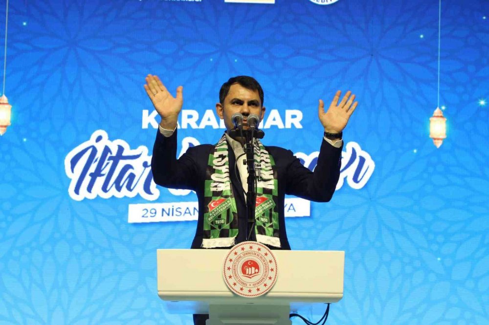 Bakan Kurum Konya'dan meydan okudu: Bu millete ve seçtiği liderine kimse parmak sallayamaz!