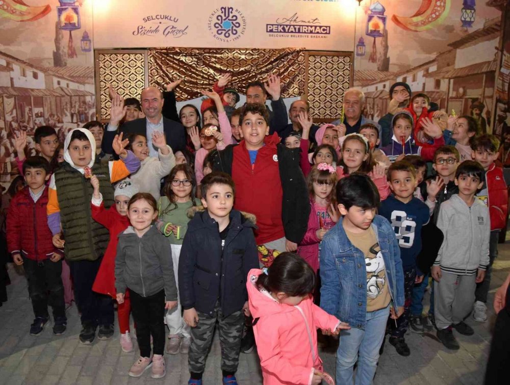 Konya Selçuklu’da geleneksel Ramazan akşamları yeniden yaşatıldı