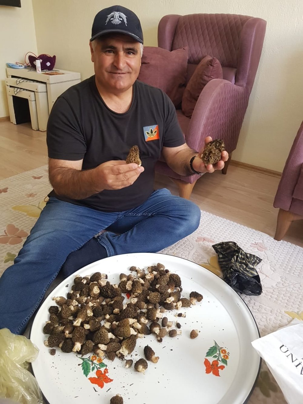 Mevsimi geldi! Konya’da yetişen kuzugöbeği mantarının kilosu 350 lira