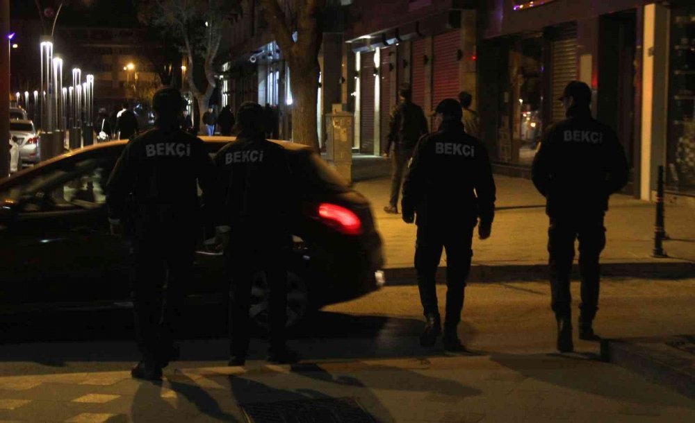 Konya'da 348 çarşı ve mahalle bekçisi huzur ve güven için sokaklarda! Vatandaş memnun