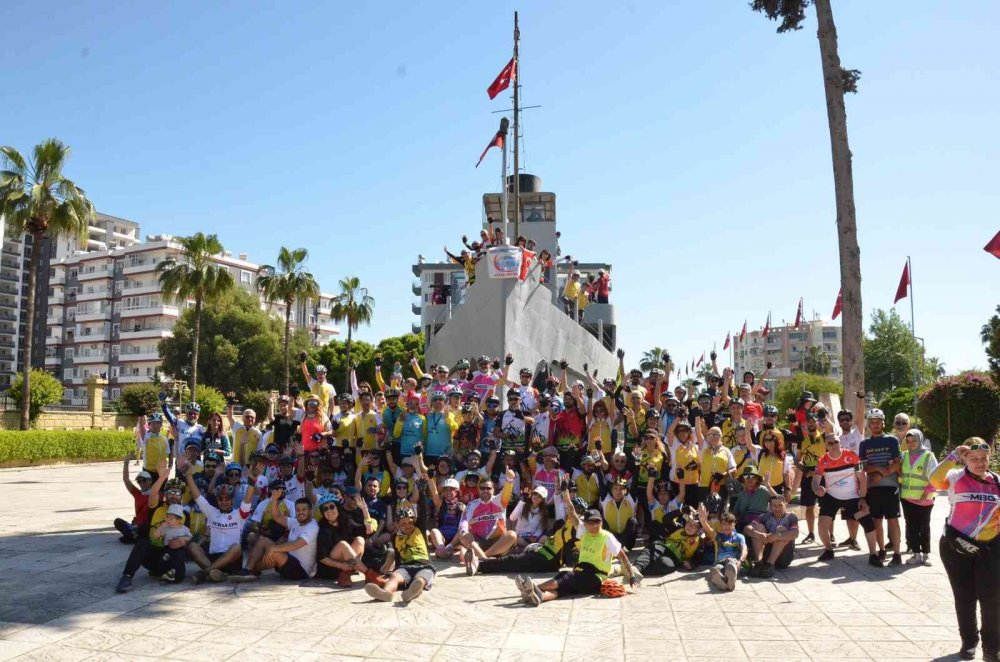 Bisiklet meraklıları Tarsus Kleopatra Bisiklet Festivali’nde buluştu