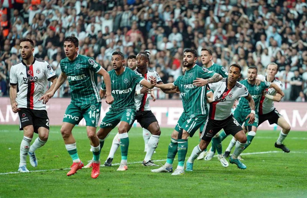 Konyaspor Beşiktaş'a rövanşı vermedi
