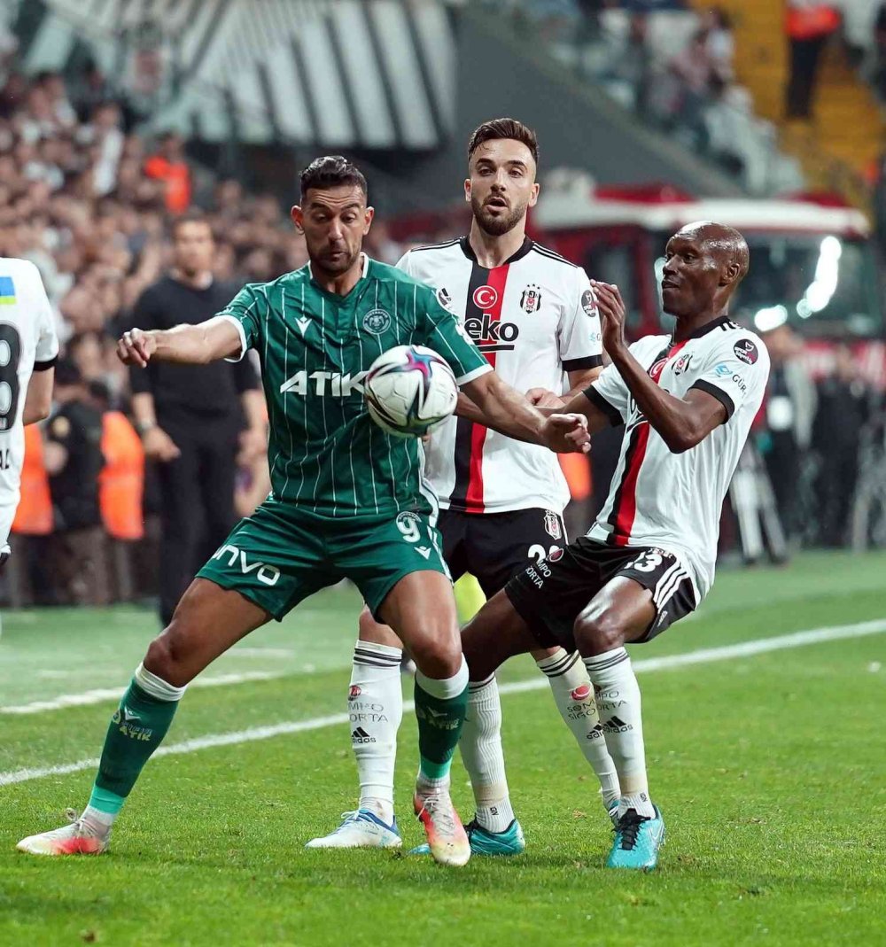 Konyaspor Beşiktaş'a rövanşı vermedi