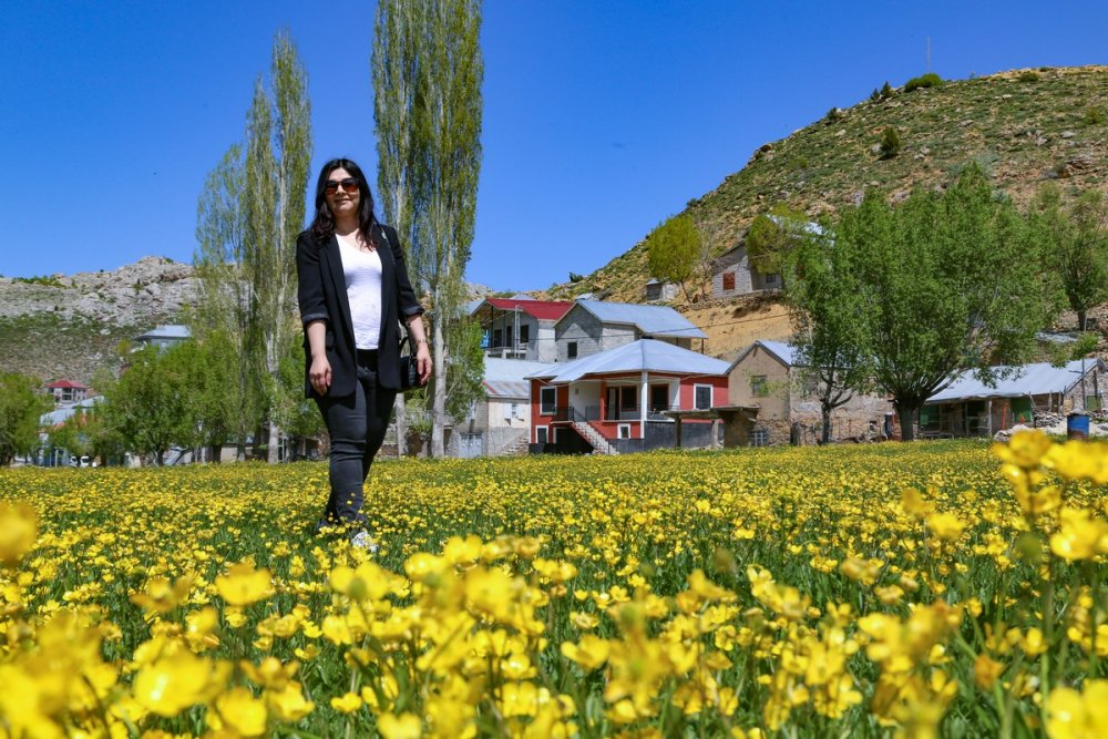Konya'nın Toros Dağları üzerine kurulu Hisarlık yaylasında görsel şölen..