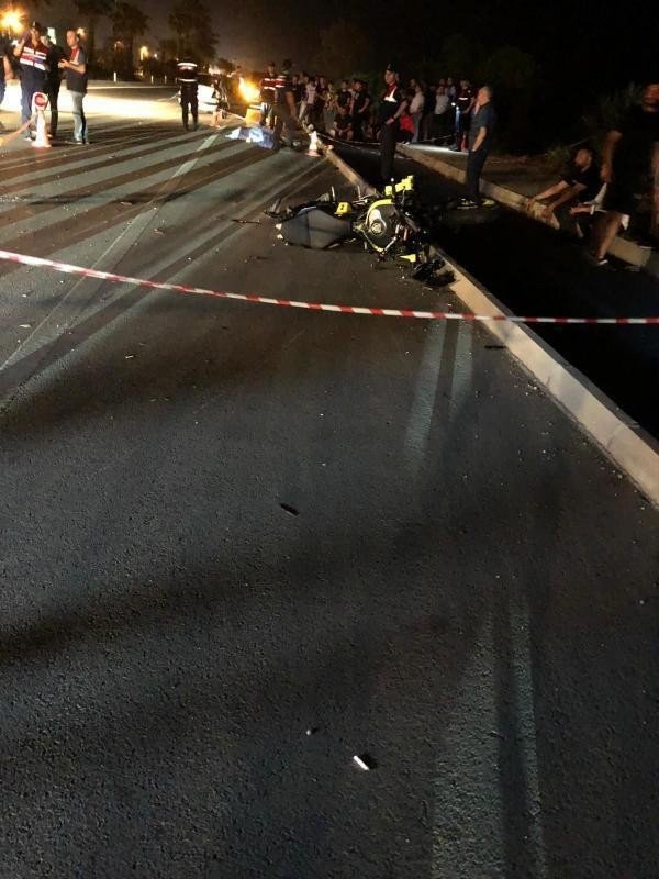 Antalya'da ölümlü motosiklet kazası! Tuncay Çakıroğlu öldü, 1 ağır yaralı