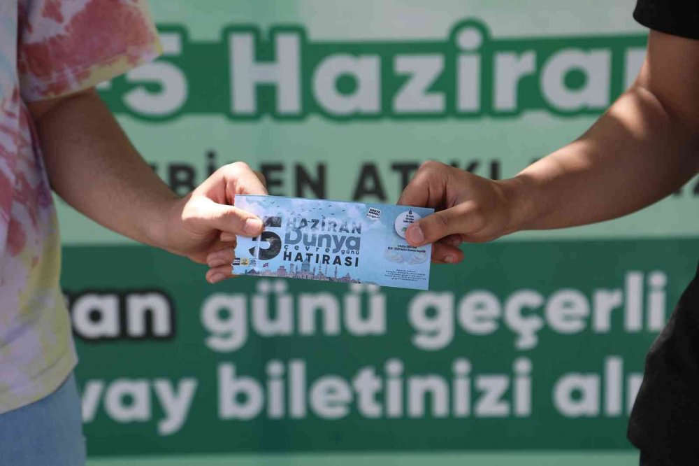 Konya'da geri dönüşüm atık getirene tramvay bileti hediye! İşte ücretsiz bilet için detaylar