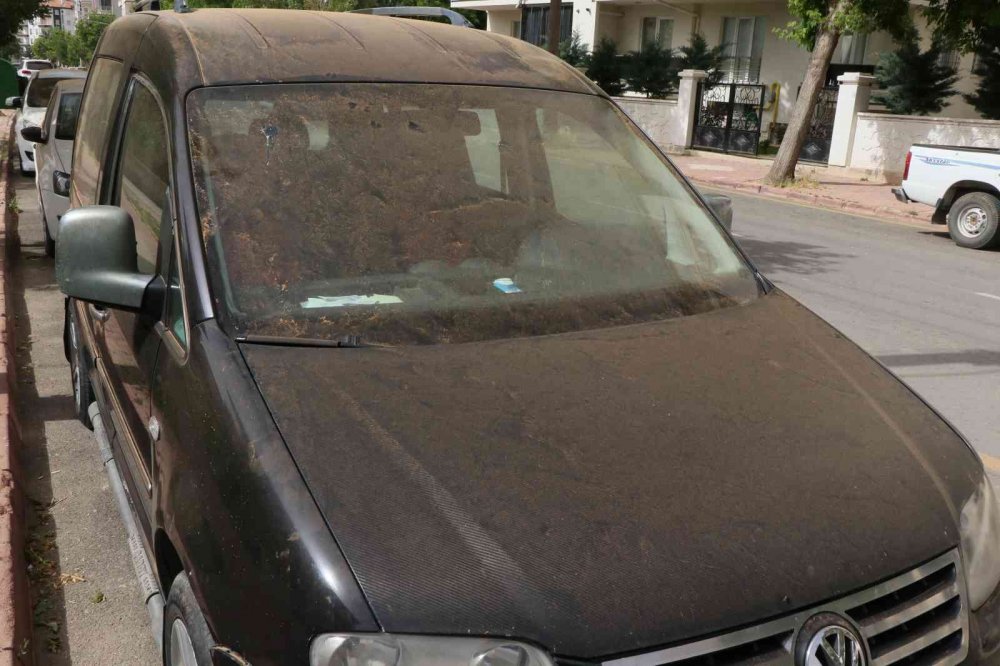 Suriye kaynaklı toz bulutu Konya sınırına dayandı! Aksaray'da çamur yağacak