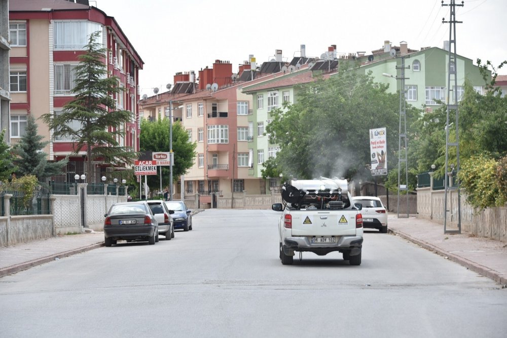 Konya haşere ve sinekler arttı! Karatay'da ilaçlama çalışmaları yoğunlaştı