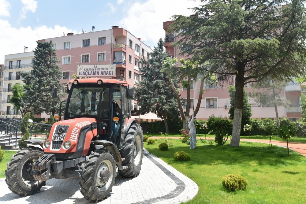 Konya haşere ve sinekler arttı! Karatay'da ilaçlama çalışmaları yoğunlaştı