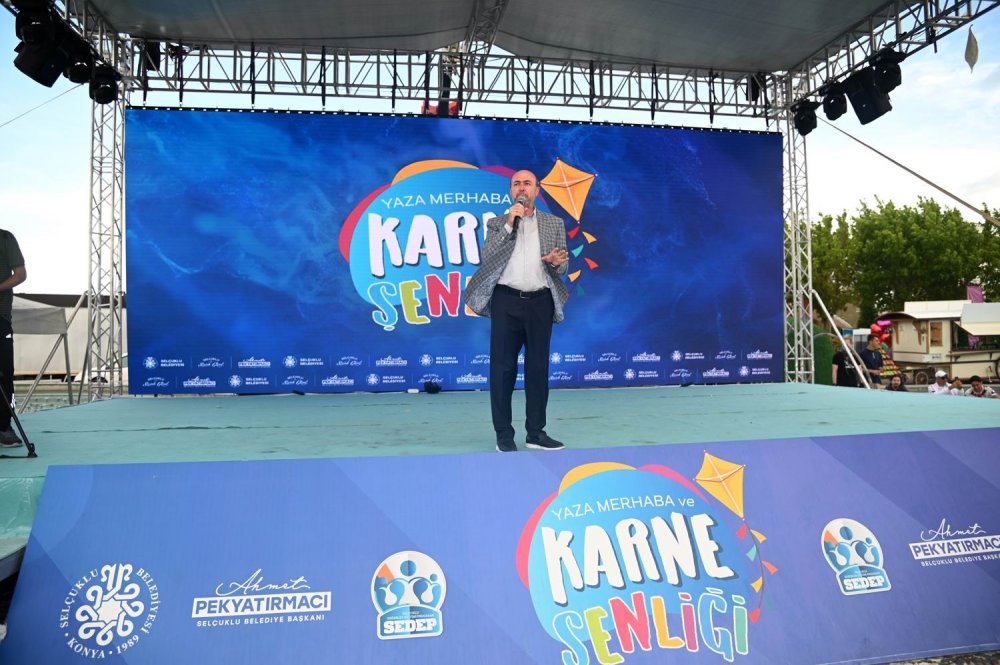 Konya'da yoğun ilgi gören etkinlik! Karne Şenliği sona erdi