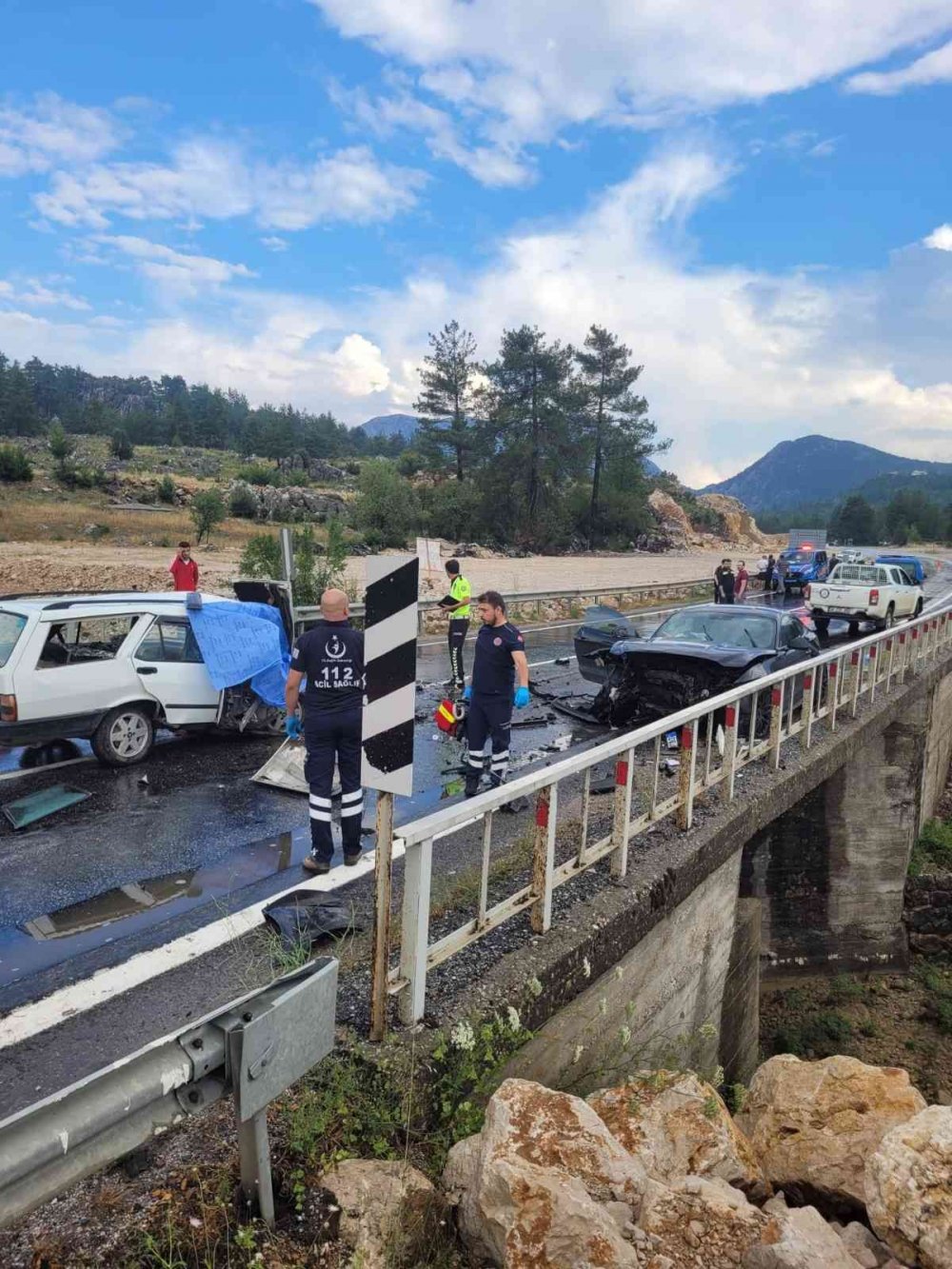 Manavgat-Akseki yolunda feci kaza! Orman işçisi Akif Aksel öldü, 3 yaralı