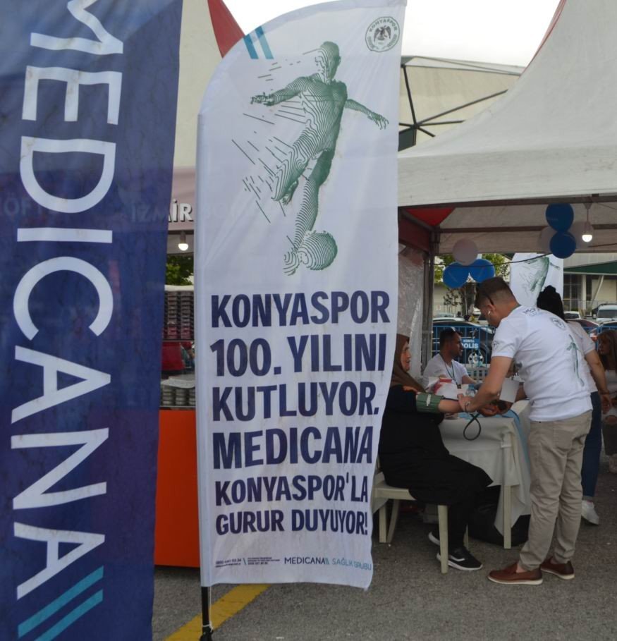 KTO Karatay Üniversitesi Medicana Hastanesi, Konyaspor Festivalinde sağlığın nabzını tutuyor