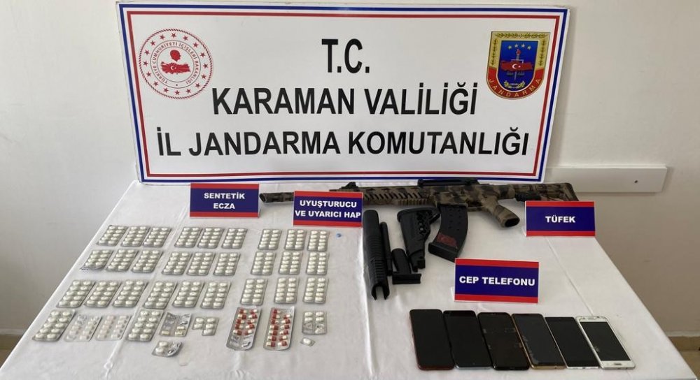 Konya, Karaman ve Niğde'de uyuşturucu satıcılarına eş zamanlı operasyon! 8 gözaltı