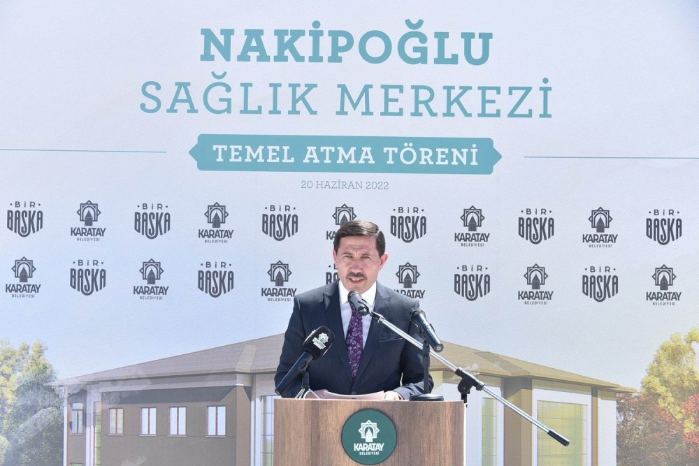 Konya'ya yeni sağlık kompleksi! Karatay Nakipoğlu Sağlık Merkezi’nin temeli atıldı