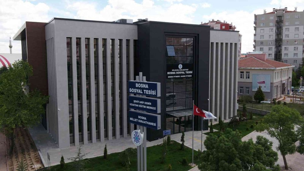 Konya'ya bir kompleks tesis daha! Bosna Sosyal Tesisi yarın açılıyor