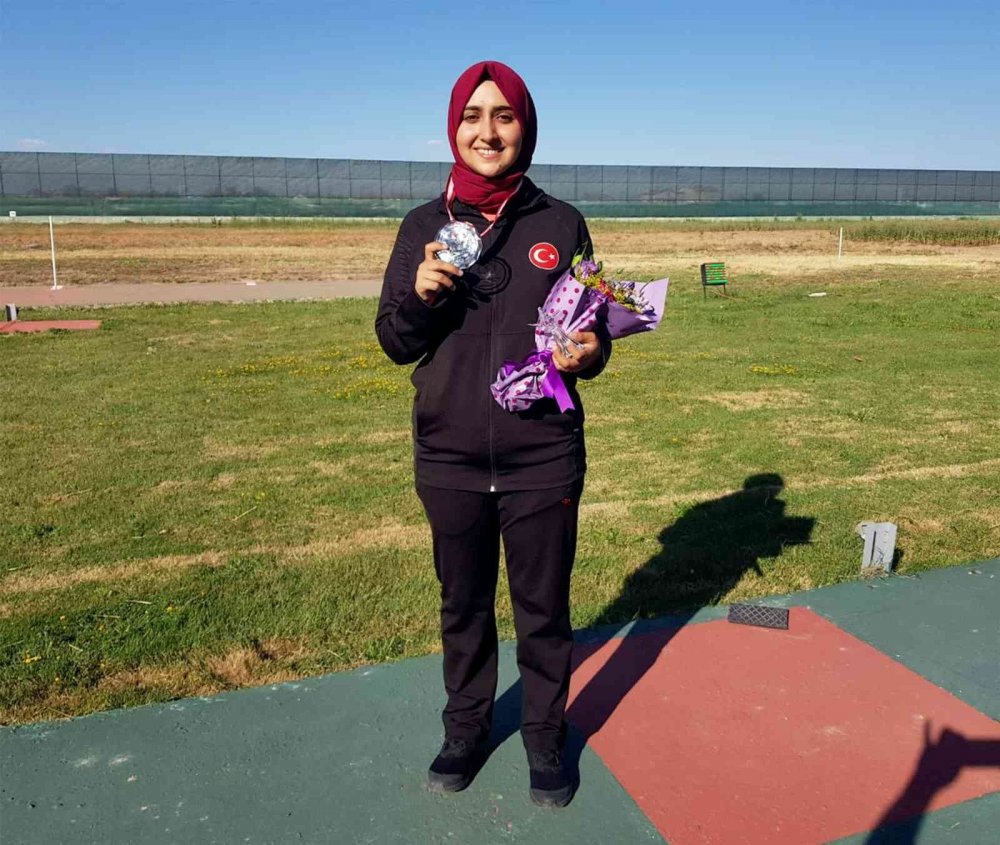 Konya ISSF Plak Atışları Grand Prix’si sona erdi! Karataylı Milli Sporcular Nur Banu Balkancı ve Ahmet Baran Cezayir yolcusu