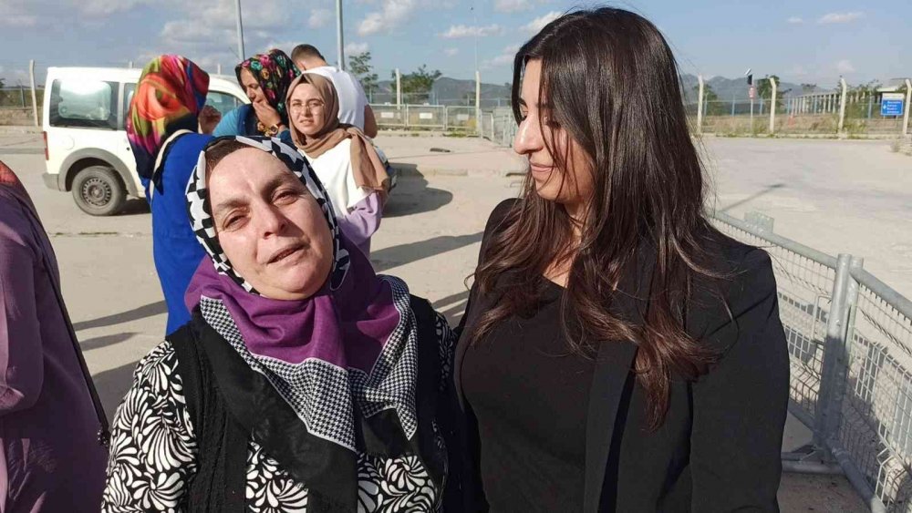 Konya'da Fatma Koç’un tahliye mutluluğu! İlk evlatlarına sarıldı