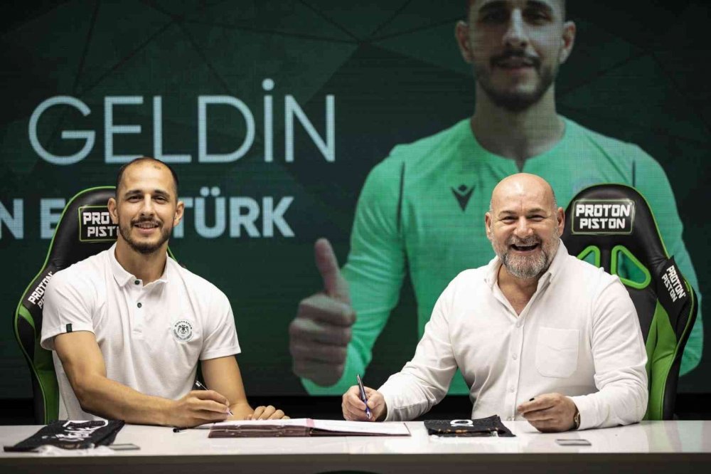 Konyaspor'a yeni kaleci! Erhan Erentürk'le bonservissiz sözleşme imzalandı