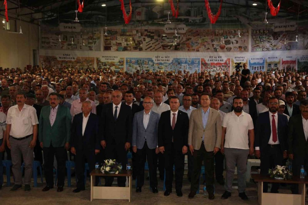 Konya Pancar Ekicileri Kooperatifi'nden üreticiye ton başına 15 TL bayram avansı