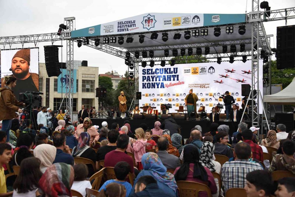 'Selçuklu Payitahtı' Konya'da 925'inci yıl kutlamaları eğlenceli geçti