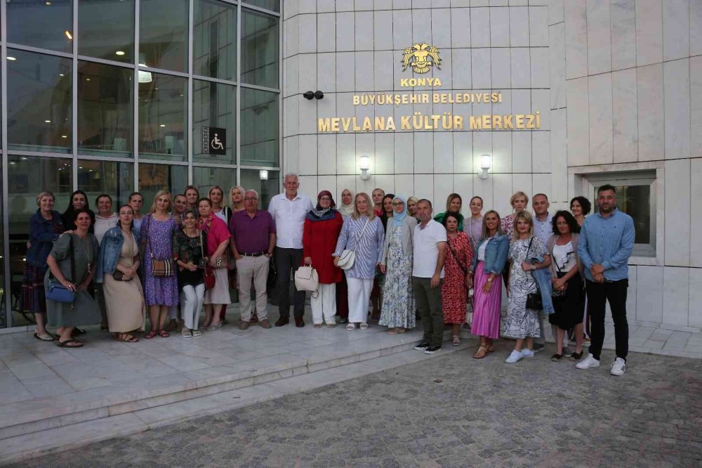 Boşnak ekip Konya'ya hayran kaldı! Kardeş şehir Hadzici'de yeni parka 'Meram' adı verildi