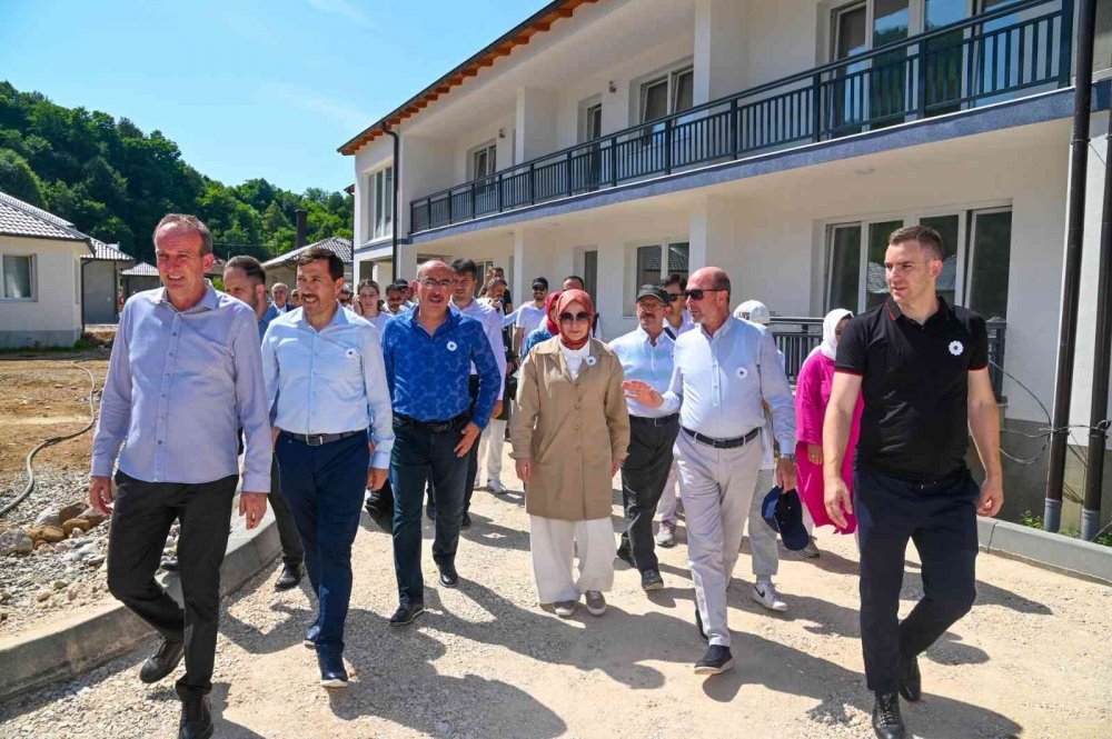 Konya belediyelerinden Srebrenitsa şehit annelerine yeni yuva