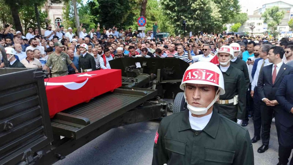 Şehit Uzman Çavuş Serkan Taşçı'ya son görev!