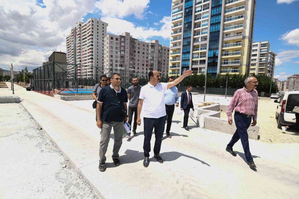 Konya'nın en sıkışık ve betonlu bölgesi Şefik Can'a 100 bin metrekarelik yeşil alan