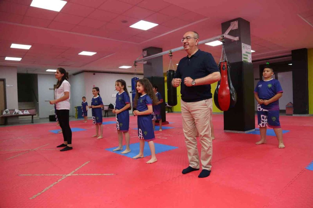 Meram Yaz Spor Okulları dolu dolu devam ediyor